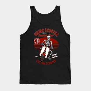 Riding Scooter Tank Top